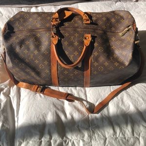 Authentic Louis Vuitton carry-on duffle bag!!!